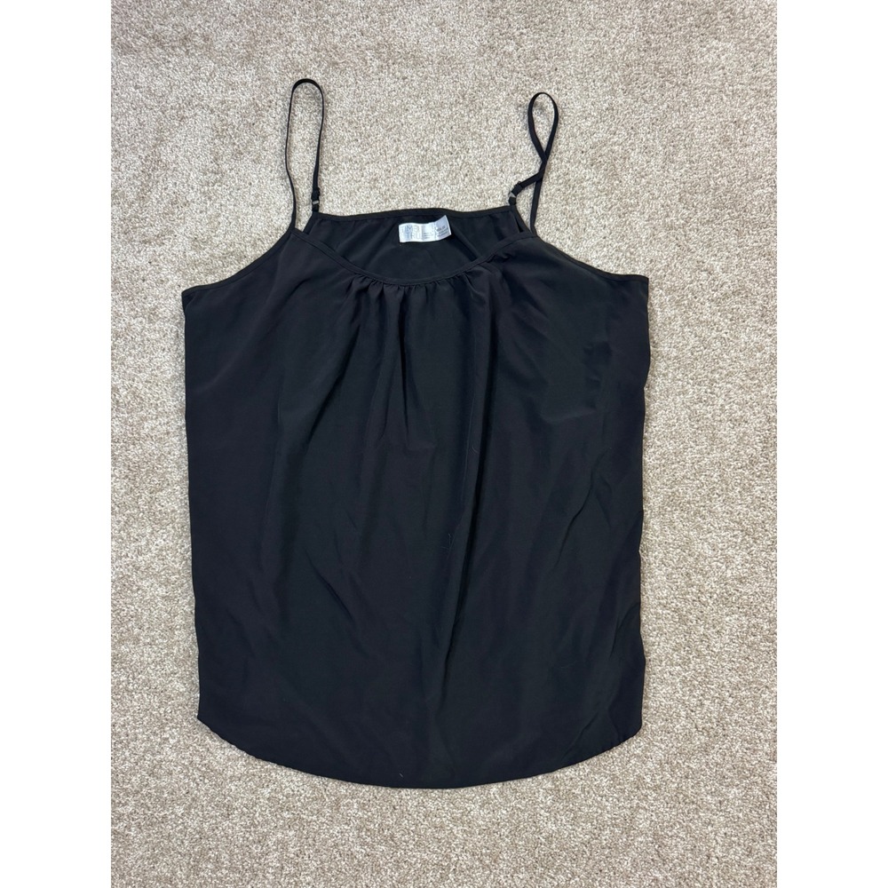 Time and Tru Womens Black Adjustable Spaghetti Strap Camisole Top Plus Size 3XL